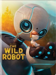 wild robot movie poster