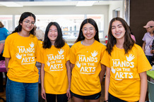 Volunteers at Hands on the Arts