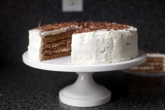 Chocolate Hazelnut Macaroon Torte by Smitten Kitchen