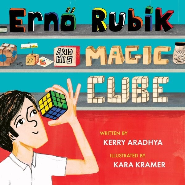 book cover of erno rubik and his magic cube