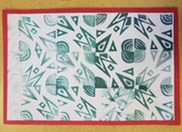 sample of polynesian stamping craft