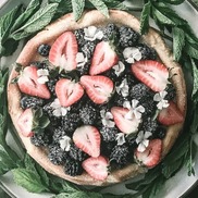 Japanese-style baked cheesecake for Shavuot by Kristin Eriko Posner