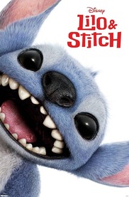 movie poster for lilo & stitch 2025