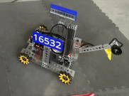 robot built by fremont high school robotics club