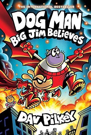 book cover of dog man big jim believes