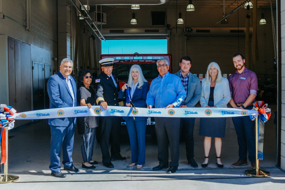 Ribbon Cutting at Fire Station 315