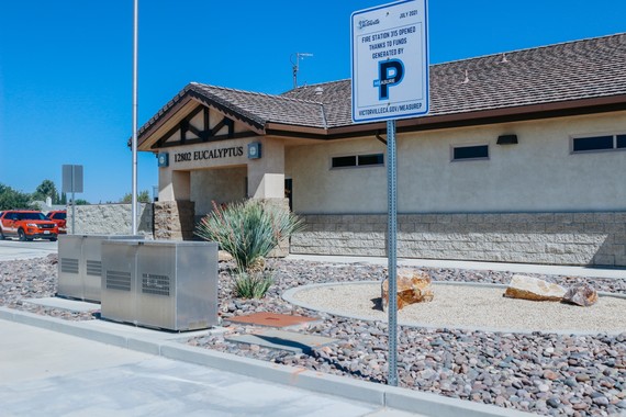 Fire Station 315 Measure P Sign