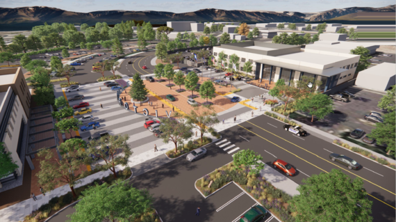 New Police Station Initial Rendering