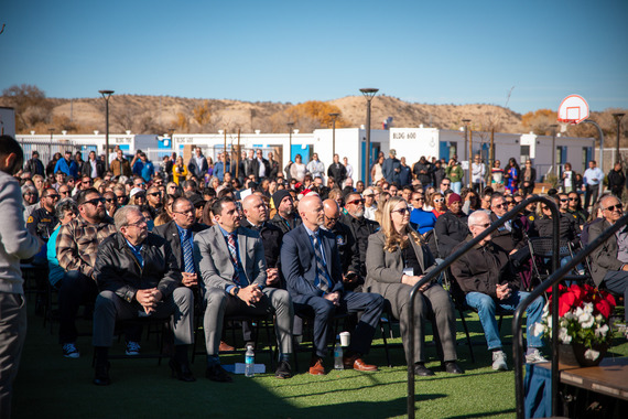 Community Members in Attendance at Victorville's Wellness Center Ribbon Cutting Ceremony