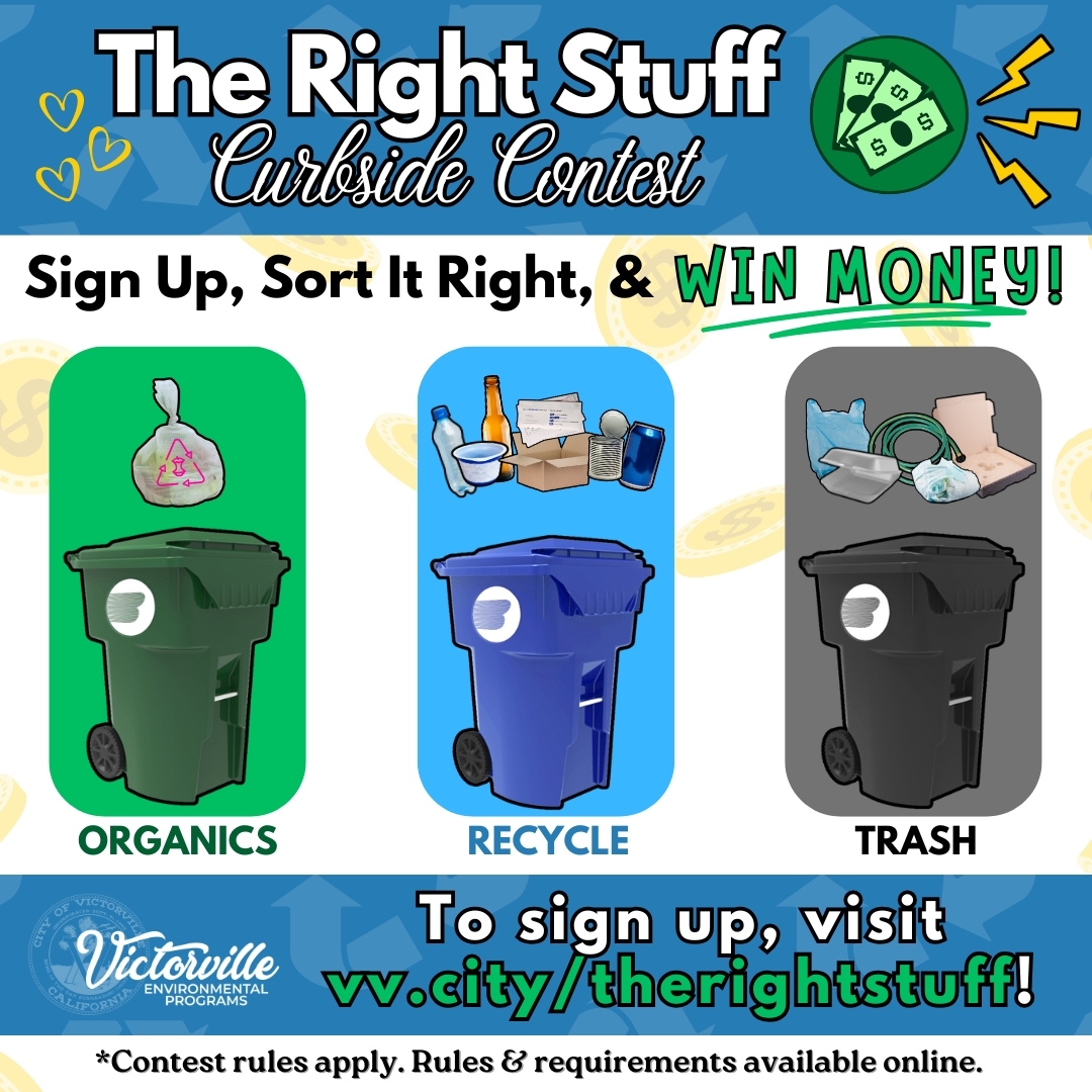 The Right Stuff Recycling Contest
