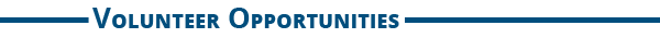 volunteer opportunities