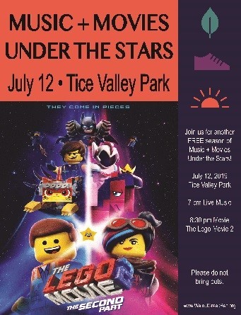 Music under the stars July 12