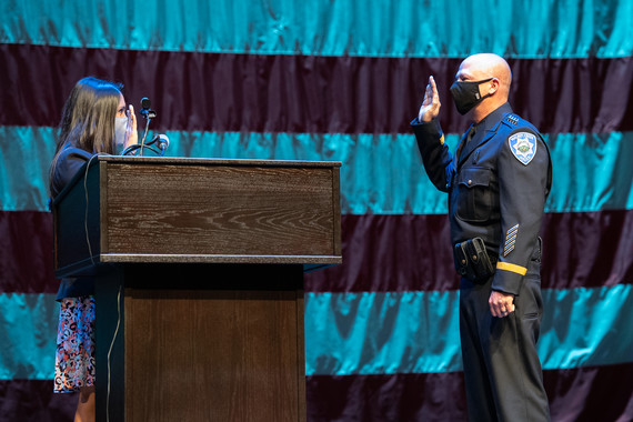 Chief swearing in