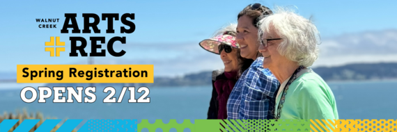 Spring Arts + Rec registration