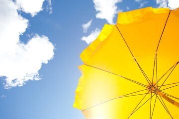 Sun and umbrella