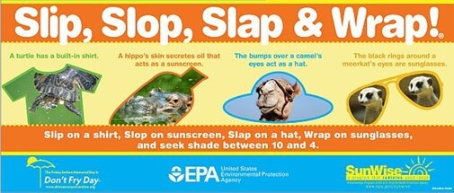 slip slop slap and wrap