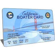 CA Boaters Card