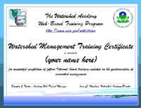 Watershed Management Training Certificate