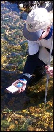 San Diego water monitoring volunteer