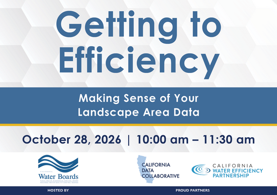 Banner for Fourth Getting to Efficiency Webinar