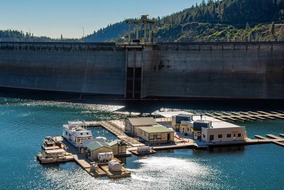 New marina at Bullards Bar