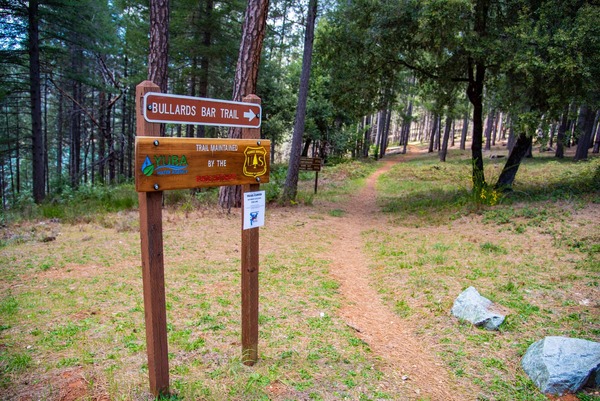 New Bullards Bar trail