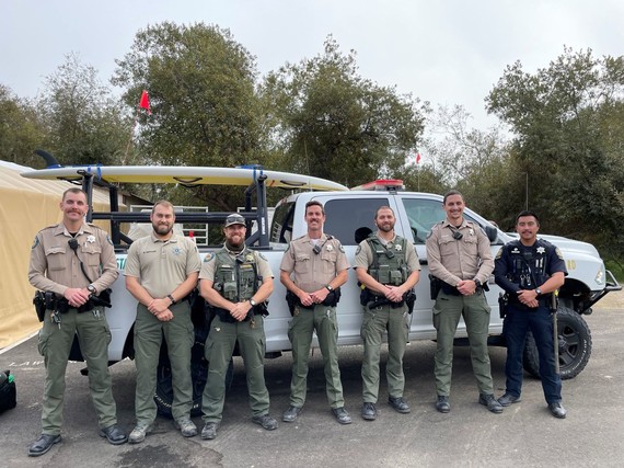 Oceano Dunes SVRA Rangers and Lifeguard grow facial hair in support of Movember 