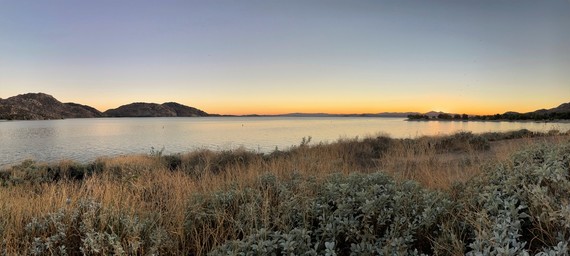 Lake Perris SRA sunset by Matt Anderson