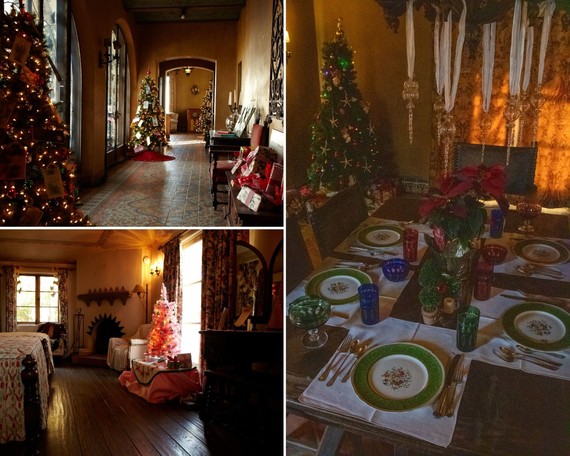 Adamson house_holiday tour collage
