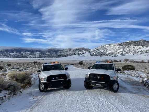 Eastern Kern County Onyx Ranch SVRA (patrol trucks)