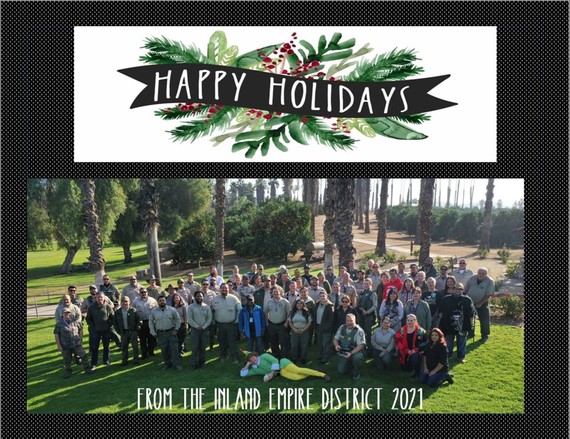 Inland Empire District holiday group photo 