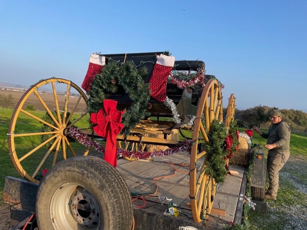 San Juan Bautista SHP (decorated wagon)