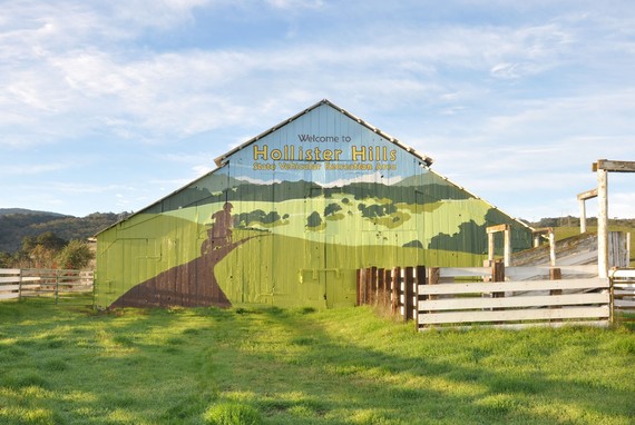 Hollister Hills SVRA (finished mural Photo 1)