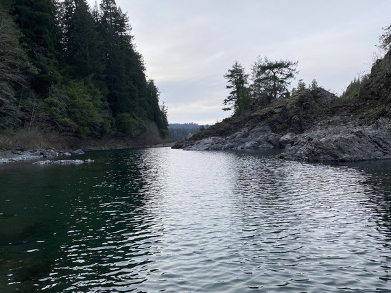 Smith River in Jedediah Smith Redwoods State Park