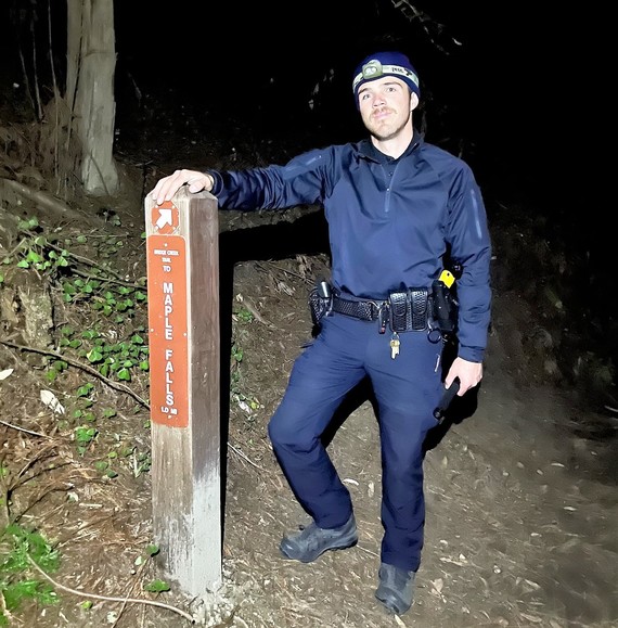 Weaver at Nisene Marks