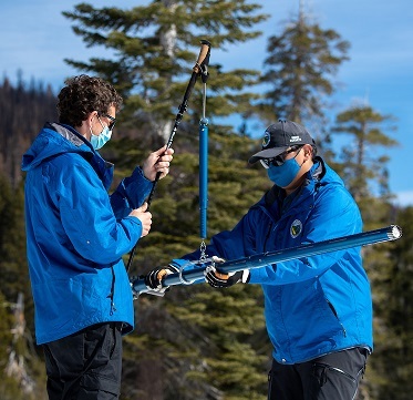 measuring snowpack