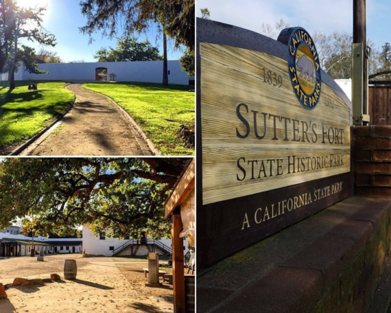 Sutter's Fort SHP collage