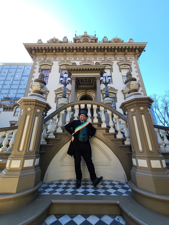 Stanford mansion leprechaun