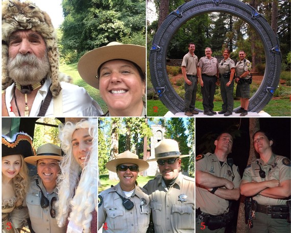 Michele Green retirement photo collage 2