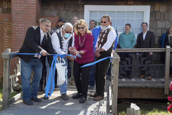 Stone Lagoon Visitor Center Ribbon Cutting 