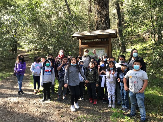 Trione-Annadel field trip group pic