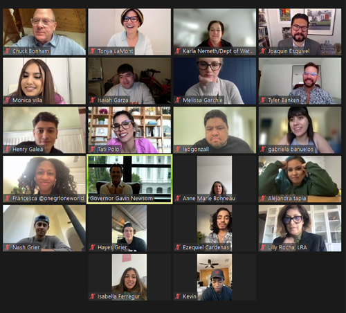 GO save our water campaign zoom