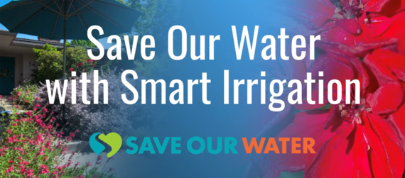 Save Our Water with Smart Irrigation graphic