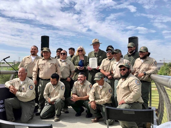 LA SHP maintenance crew