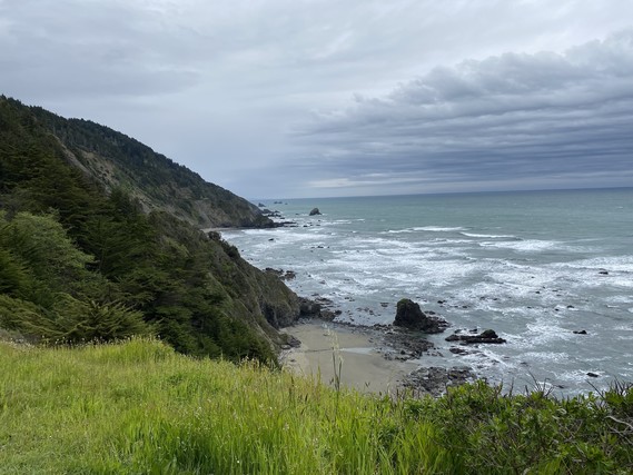 Del Norte Coast Redwoods SP_crescent beach overlook