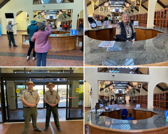 Hearst Castle Reopening Collage