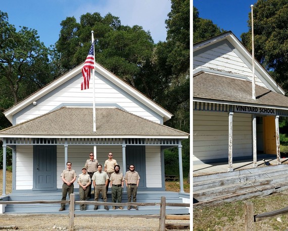 Hollister Hills SVRA_schoolhouse restoration