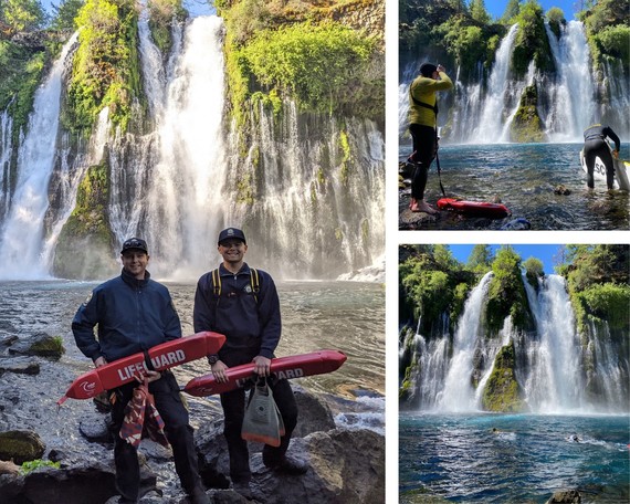 Burney Falls Collage