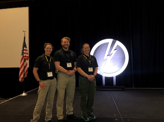 Rangers Alexis, Daniel and Lindsey
