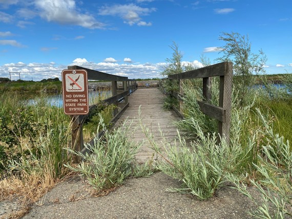 Brannan Island fishing pier